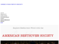 Thumbnail for www.americanbeethovensociety.org