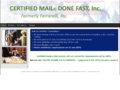 Thumbnail for www.certifiedmaildonefast.com