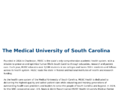 Thumbnail for www.musc.edu
