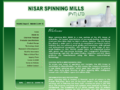 Thumbnail for www.nisarspinning.com
