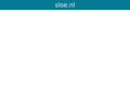 Thumbnail for www.sloe.nl